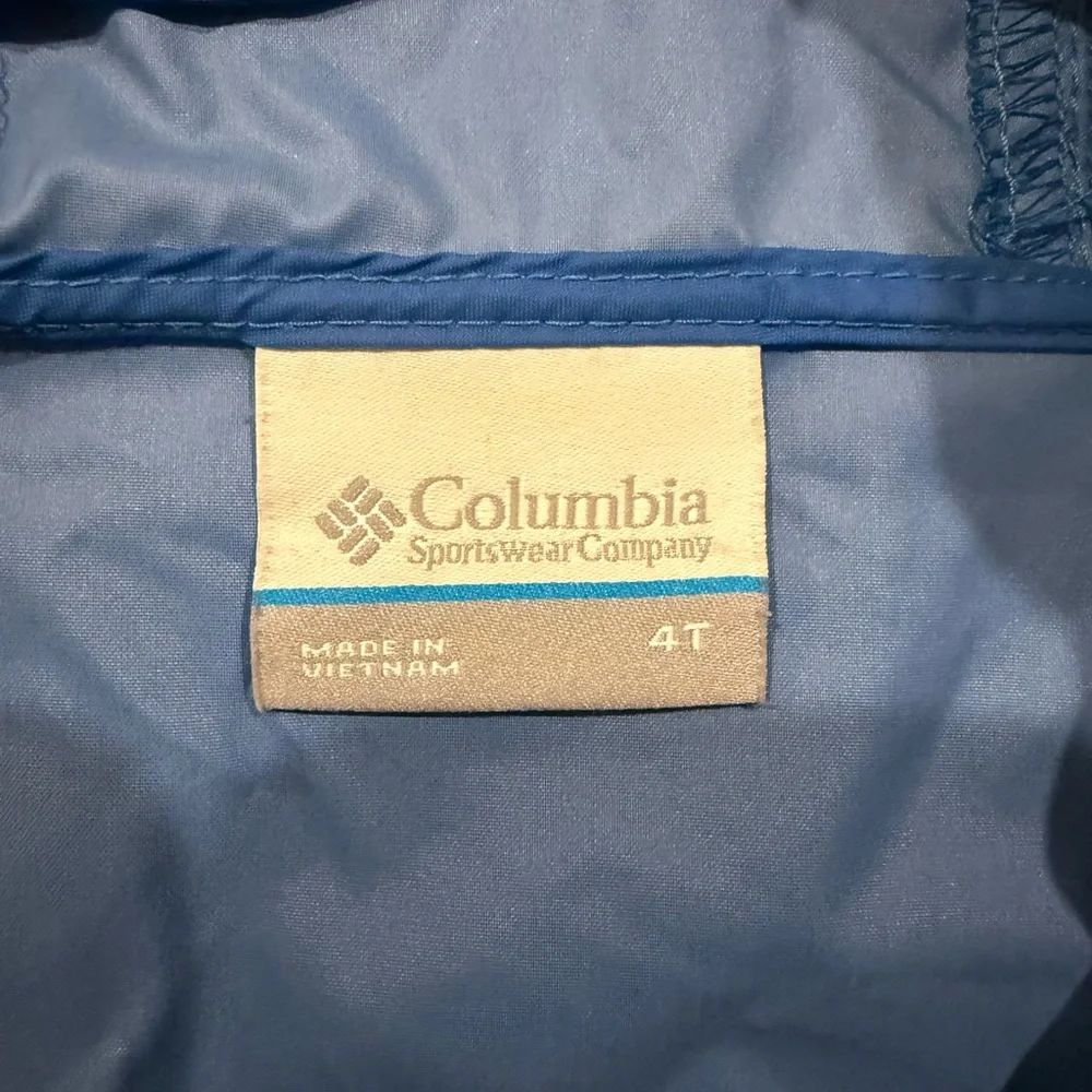 Toddler 4t Columbia Rain Jacket